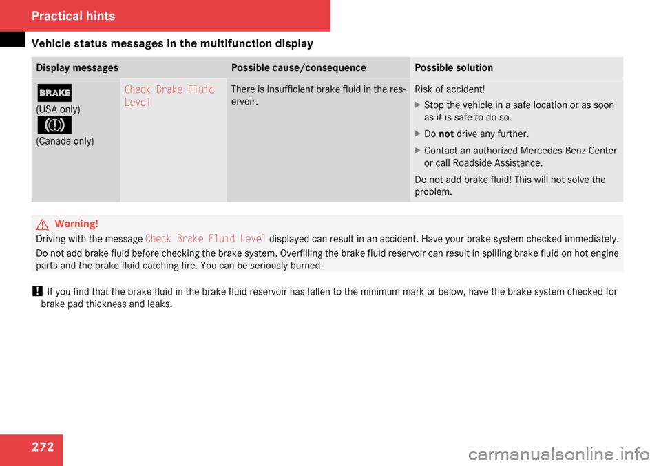 MERCEDES-BENZ CLS63AMG 2009 W219 Owners Manual 