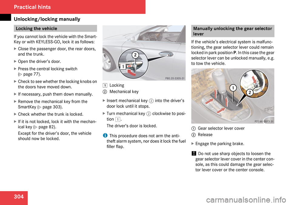MERCEDES-BENZ CLS63AMG 2009 W219 Owners Manual 