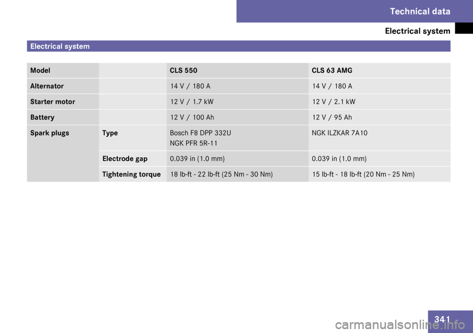 MERCEDES-BENZ CLS550 2009 W219 Owners Manual 