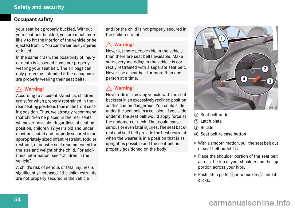 MERCEDES-BENZ CLS550 2009 W219 Workshop Manual 