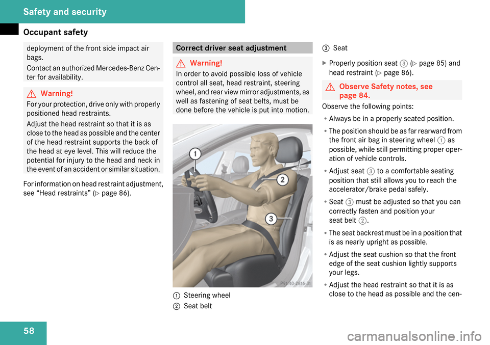 MERCEDES-BENZ CLS550 2009 W219 Workshop Manual 
