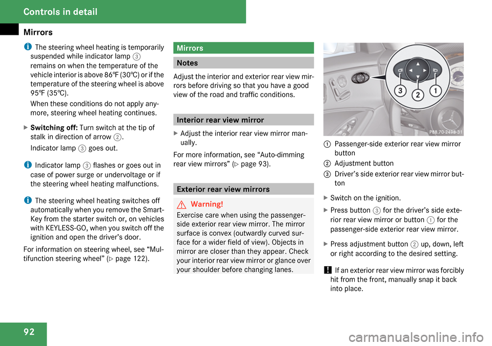MERCEDES-BENZ CLS550 2009 W219 Owners Manual 