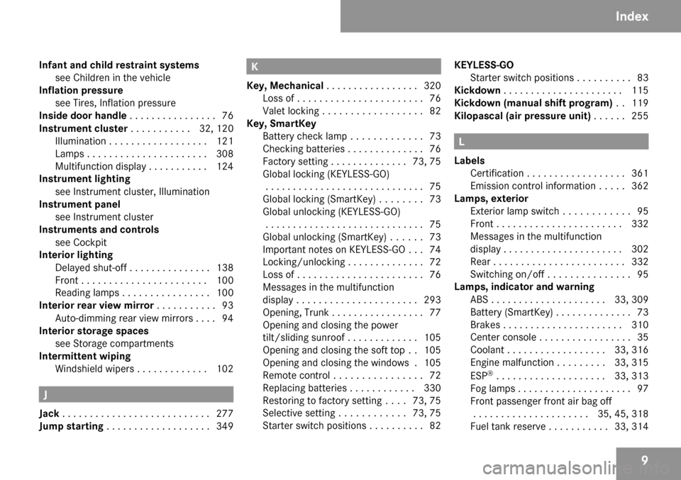 MERCEDES-BENZ CLK63AMG 2009 C208 User Guide 