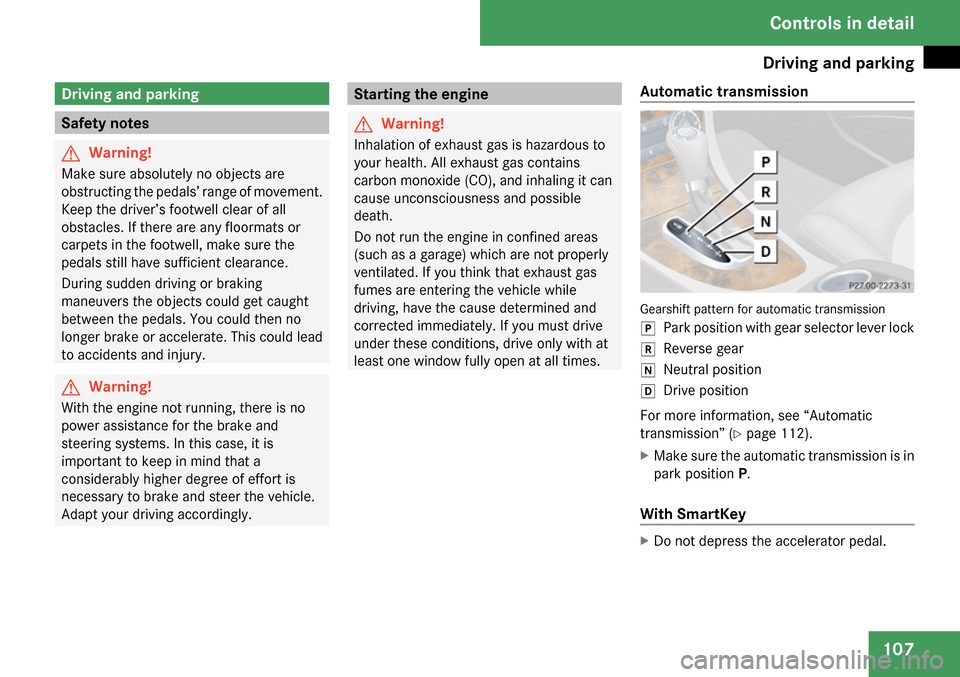 MERCEDES-BENZ CLK350 2009 C208 Owners Manual 