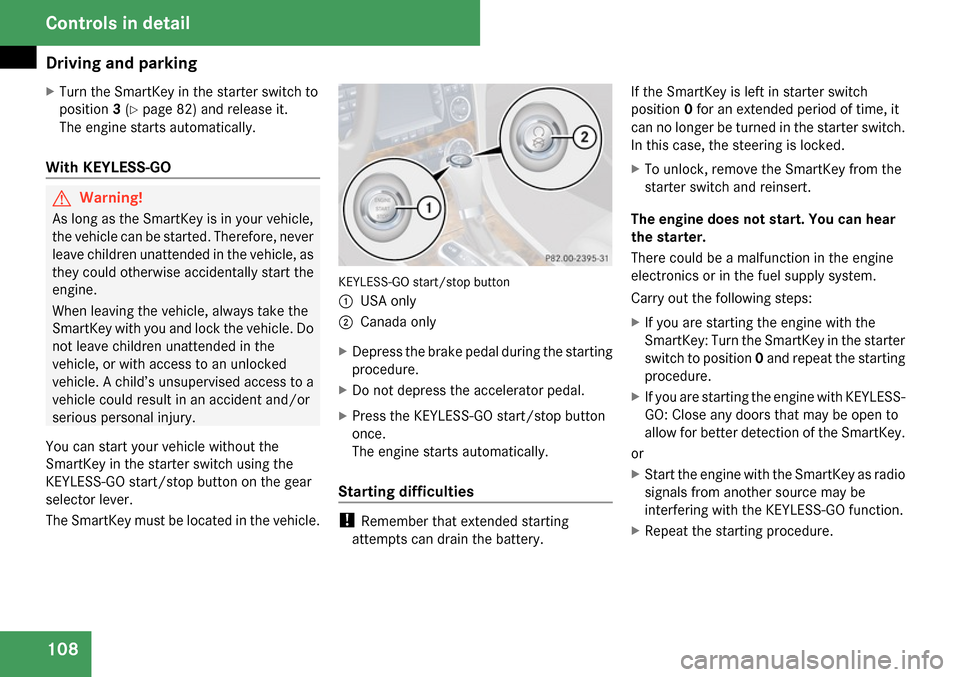 MERCEDES-BENZ CLK350 2009 C208 Owners Manual 