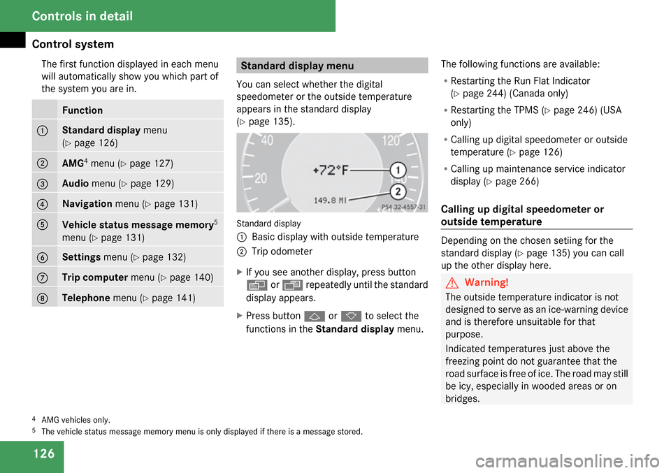 MERCEDES-BENZ CLK350 2009 C208 Owners Manual 