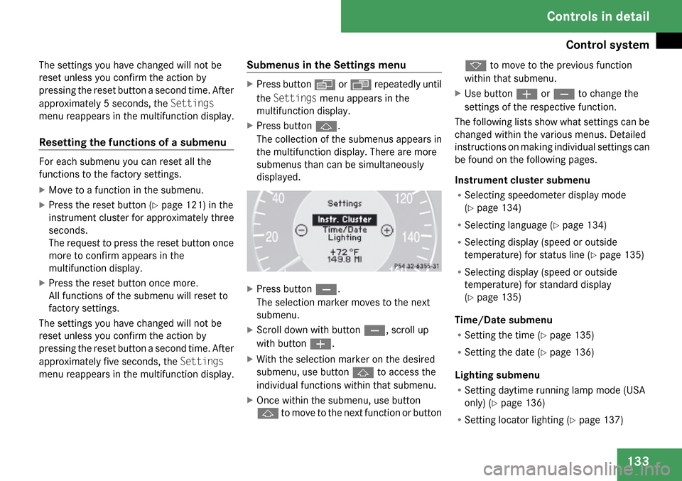 MERCEDES-BENZ CLK350 2009 C208 Owners Manual 