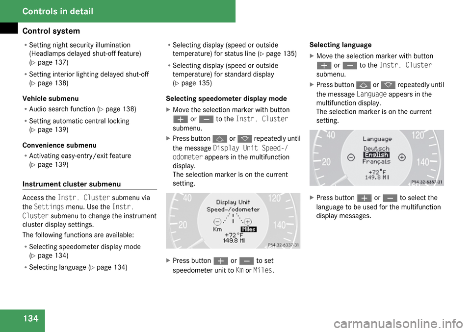 MERCEDES-BENZ CLK350 2009 C208 Owners Manual 