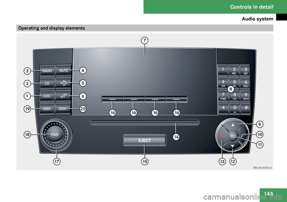 MERCEDES-BENZ CLK350 2009 C208 Owners Manual 