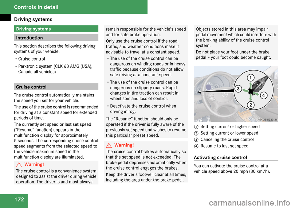 MERCEDES-BENZ CLK350 2009 C208 Owners Manual 