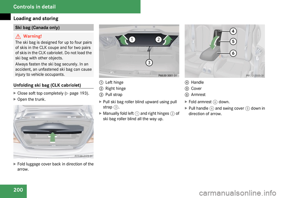 MERCEDES-BENZ CLK350 2009 C208 Owners Manual 