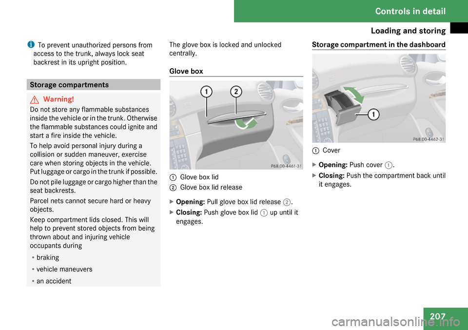 MERCEDES-BENZ CLK350 2009 C208 Owners Manual 