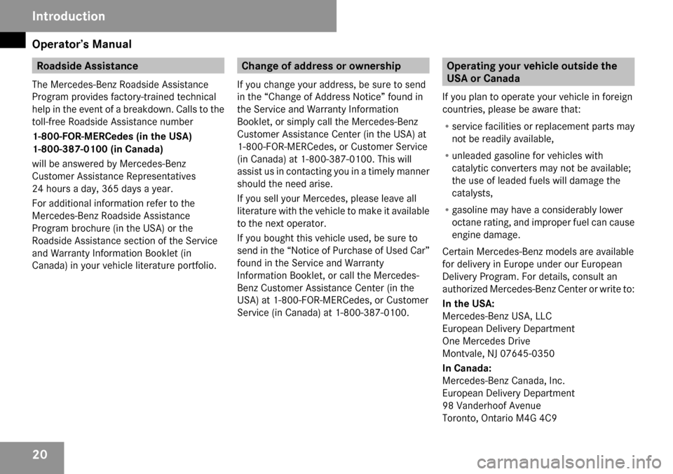 MERCEDES-BENZ CLK350 2009 C208 Owners Guide 