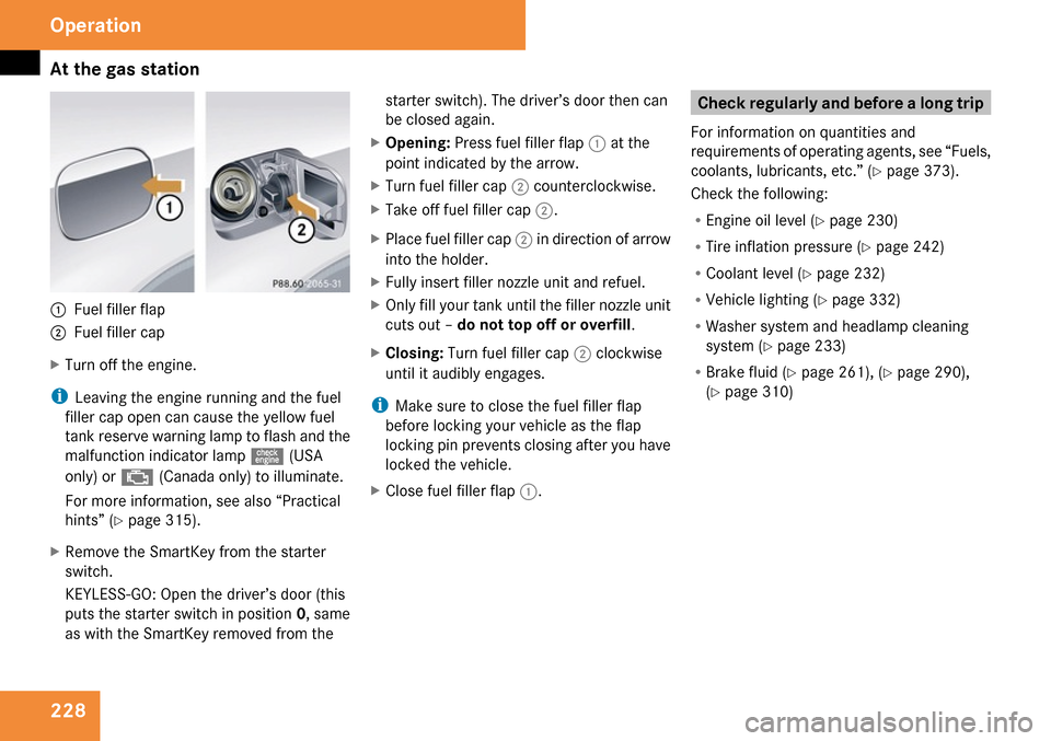 MERCEDES-BENZ CLK350 2009 C208 Owners Manual 