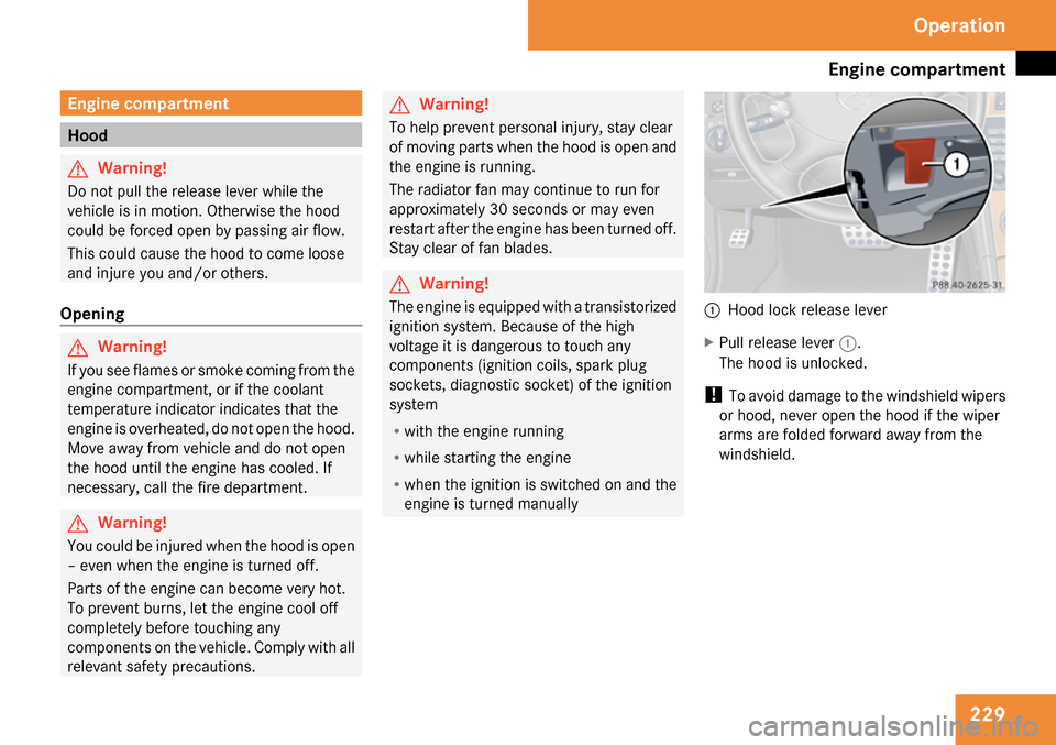 MERCEDES-BENZ CLK350 2009 C208 Owners Manual 