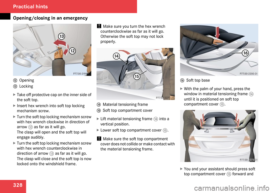 MERCEDES-BENZ CLK350 2009 C208 Owners Manual 