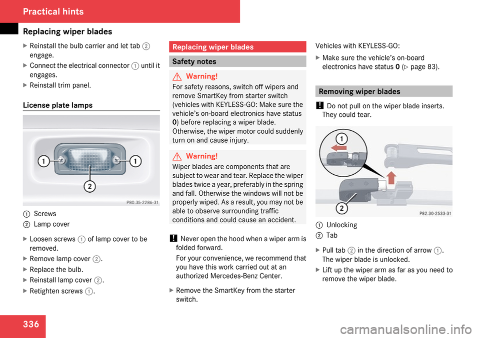 MERCEDES-BENZ CLK350 2009 C208 Owners Manual MERCEDES-BENZ CLK350 2009 C208 Owners Manual