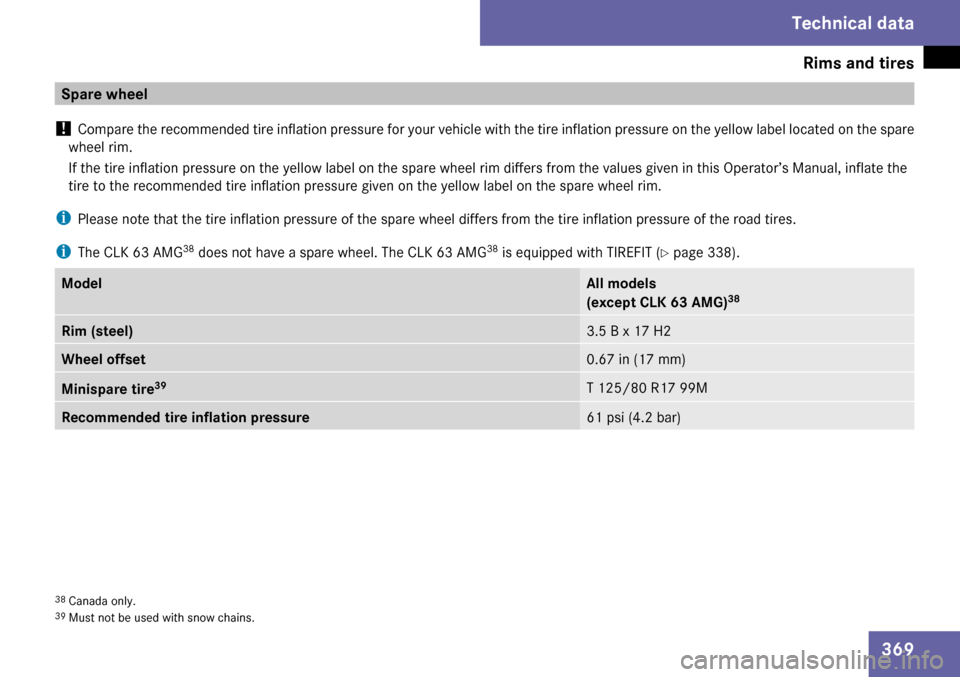 MERCEDES-BENZ CLK350 2009 C208 Owners Manual 