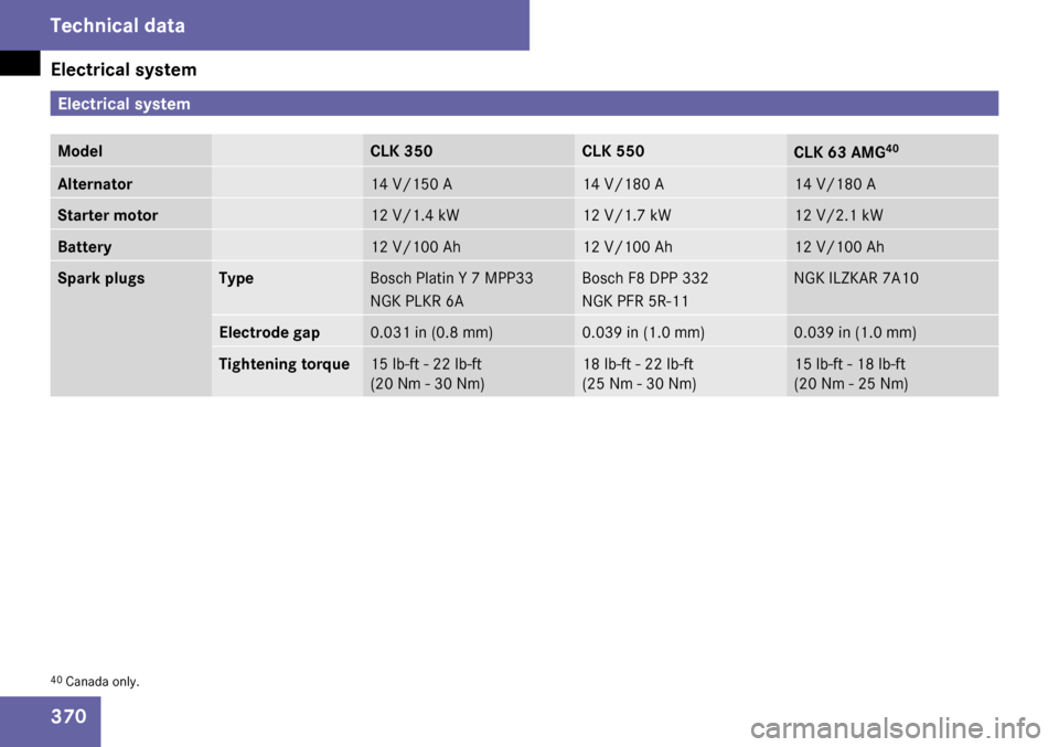 MERCEDES-BENZ CLK350 2009 C208 Owners Manual 