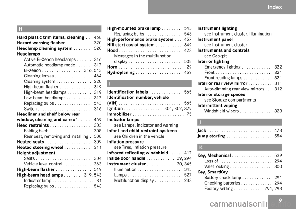 MERCEDES-BENZ CL600 2009 C216 User Guide 