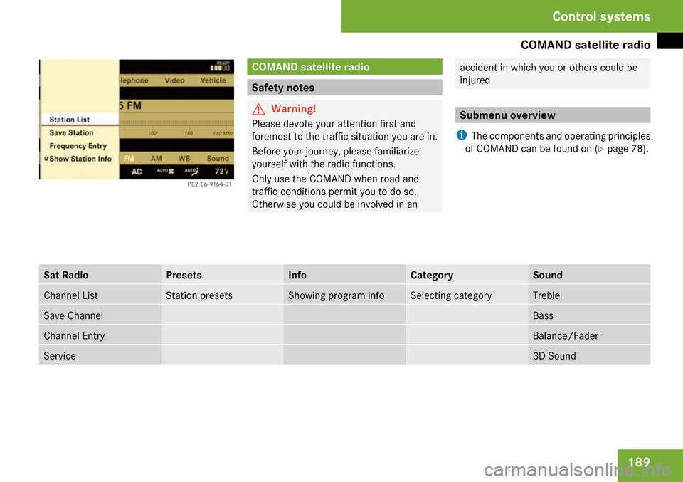 MERCEDES-BENZ CL600 2009 C216 Owners Manual 