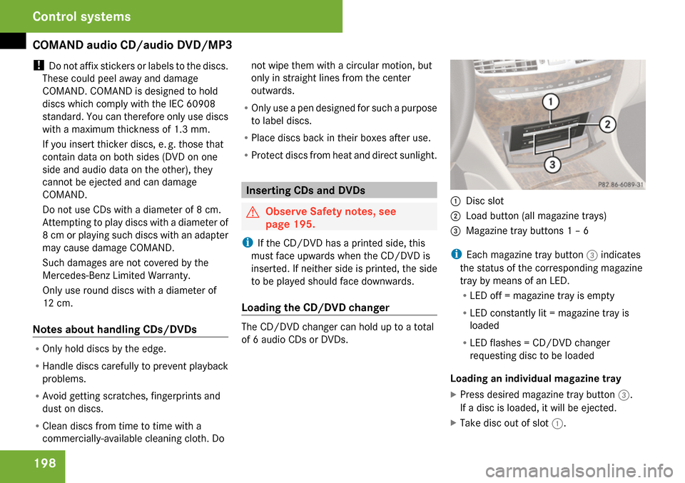 MERCEDES-BENZ CL600 2009 C216 Owners Manual 