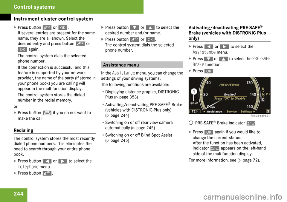 MERCEDES-BENZ CL600 2009 C216 Owners Manual MERCEDES-BENZ CL600 2009 C216 Owners Manual