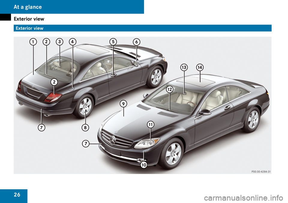 MERCEDES-BENZ CL550 2009 C216 Owners Guide MERCEDES-BENZ CL550 2009 C216 Owners Guide