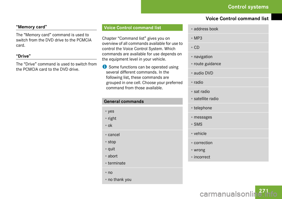 MERCEDES-BENZ CL550 2009 C216 Owners Manual 