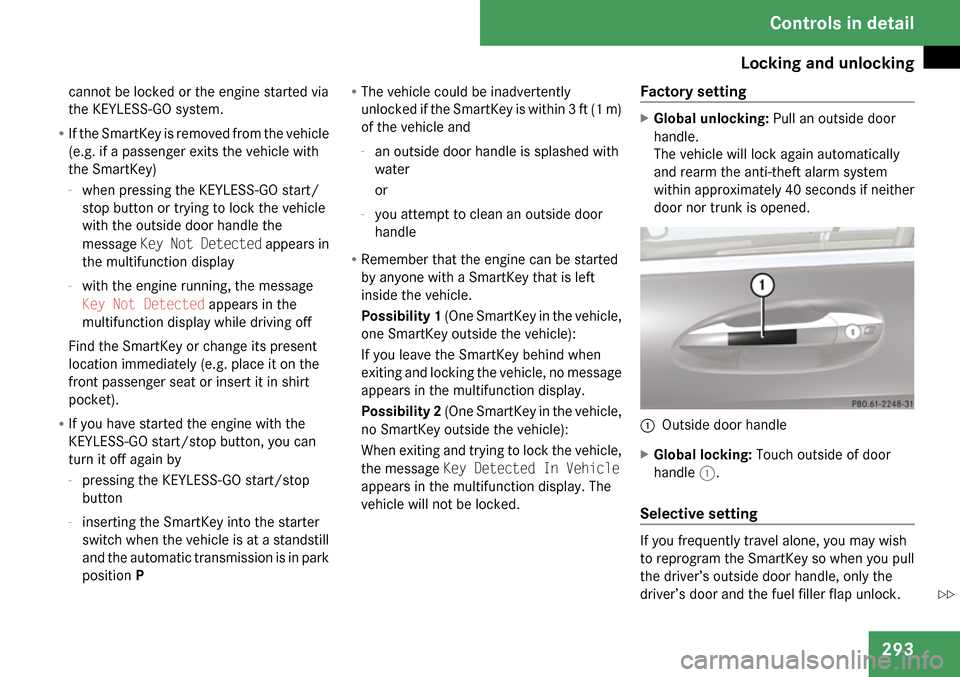 MERCEDES-BENZ CL600 2009 C216 Owners Manual MERCEDES-BENZ CL600 2009 C216 Owners Manual