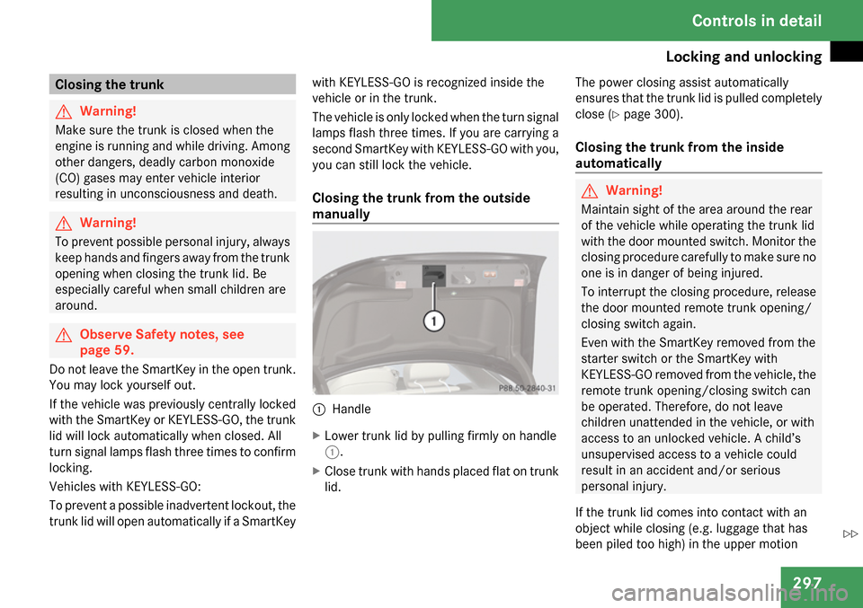 MERCEDES-BENZ CL600 2009 C216 Owners Manual MERCEDES-BENZ CL600 2009 C216 Owners Manual