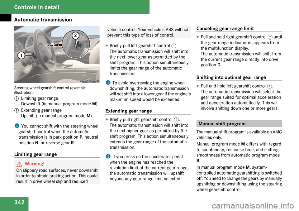 MERCEDES-BENZ CL550 2009 C216 Owners Manual 