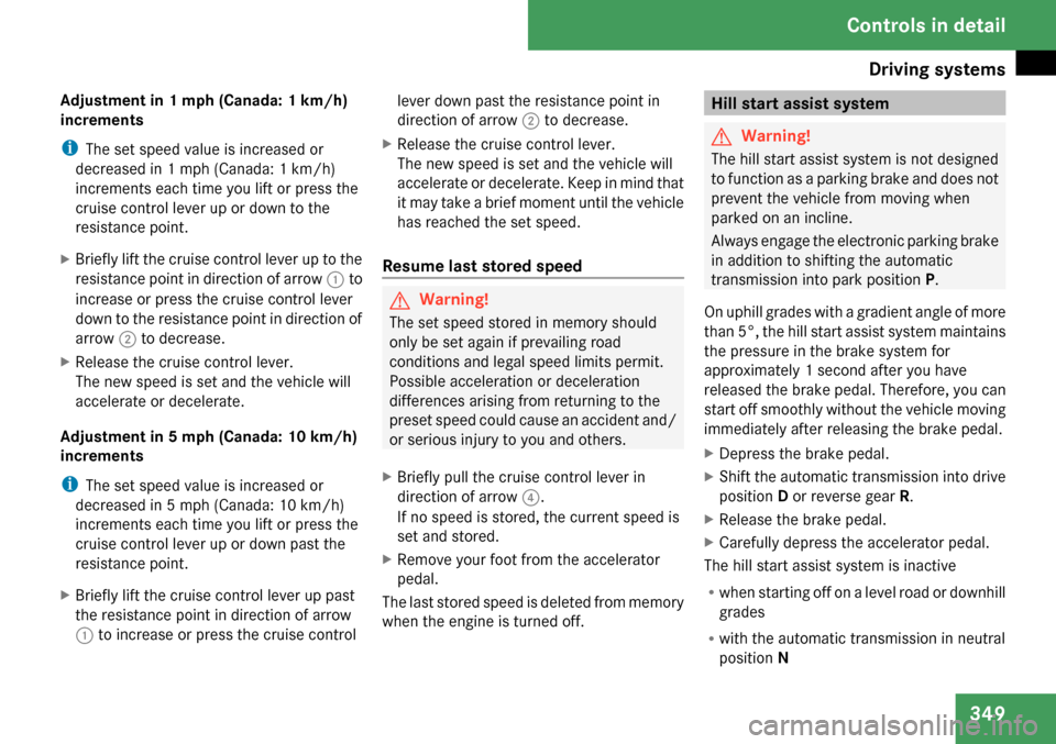 MERCEDES-BENZ CL550 2009 C216 Owners Manual 