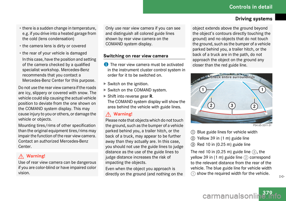 MERCEDES-BENZ CL550 2009 C216 Owners Manual 