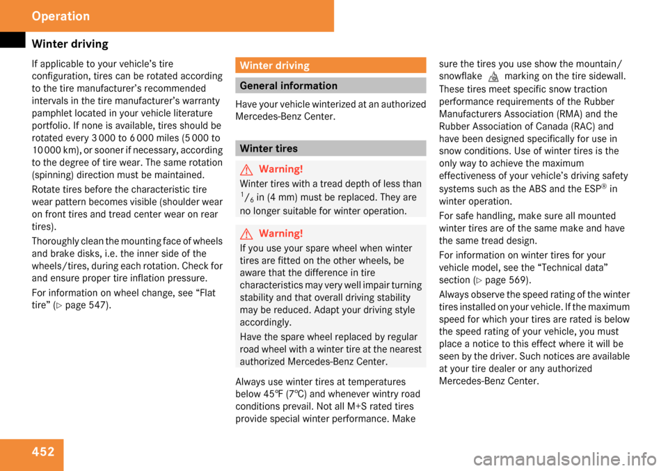 MERCEDES-BENZ CL550 2009 C216 Owners Manual 