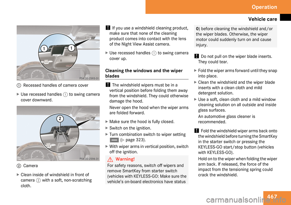 MERCEDES-BENZ CL550 2009 C216 Owners Manual 