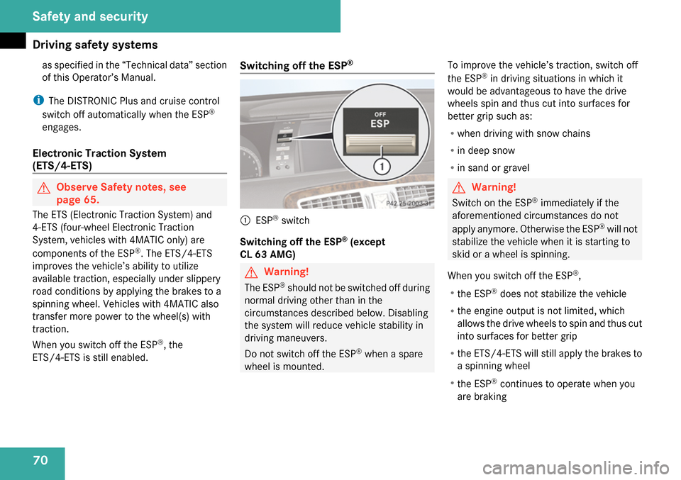 MERCEDES-BENZ CL600 2009 C216 Manual PDF 