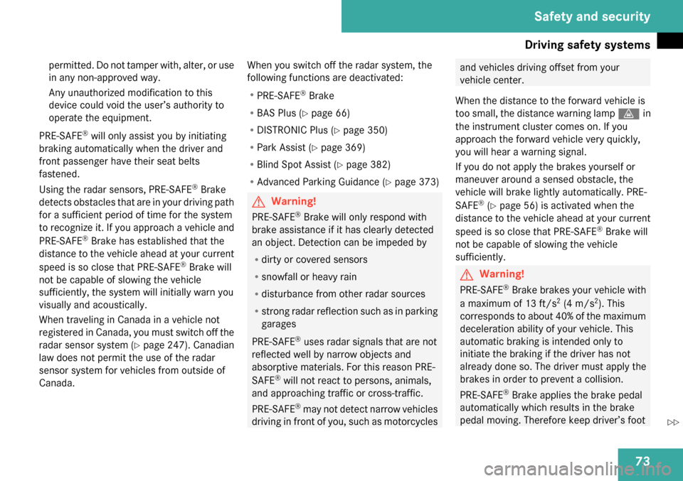 MERCEDES-BENZ CL600 2009 C216 Manual PDF 