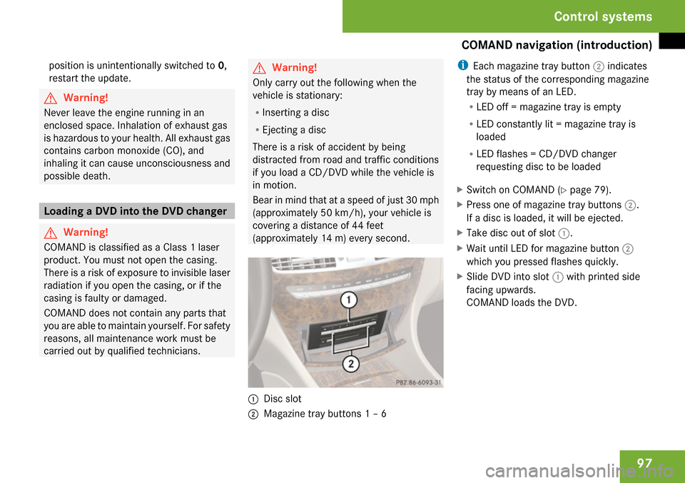 MERCEDES-BENZ CL550 2009 C216 Owners Manual 