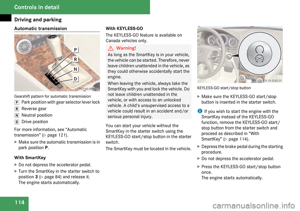 MERCEDES-BENZ C300 4MATIC 2009 W204 Owners Manual 