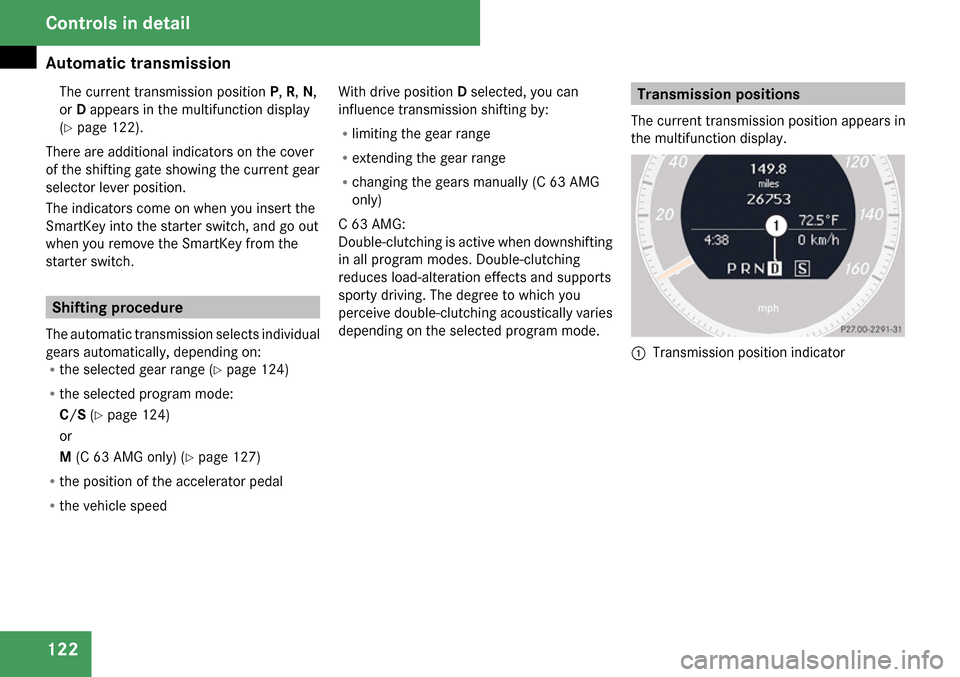 MERCEDES-BENZ C300 4MATIC 2009 W204 Owners Manual 