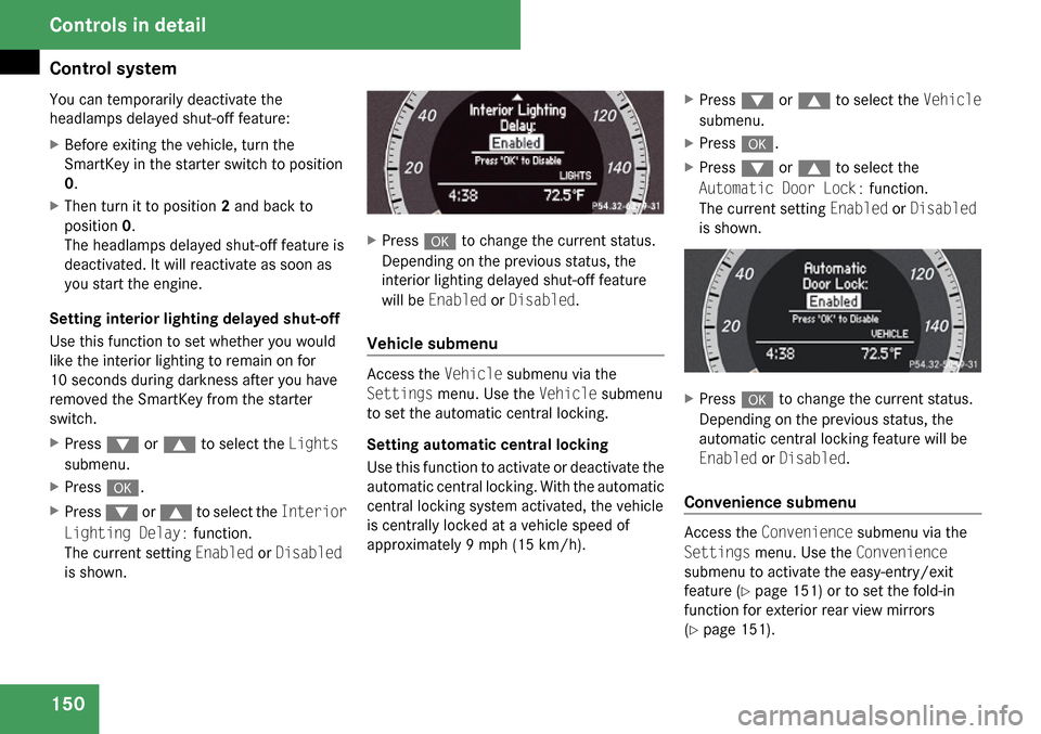 MERCEDES-BENZ C300 4MATIC 2009 W204 Owners Manual 