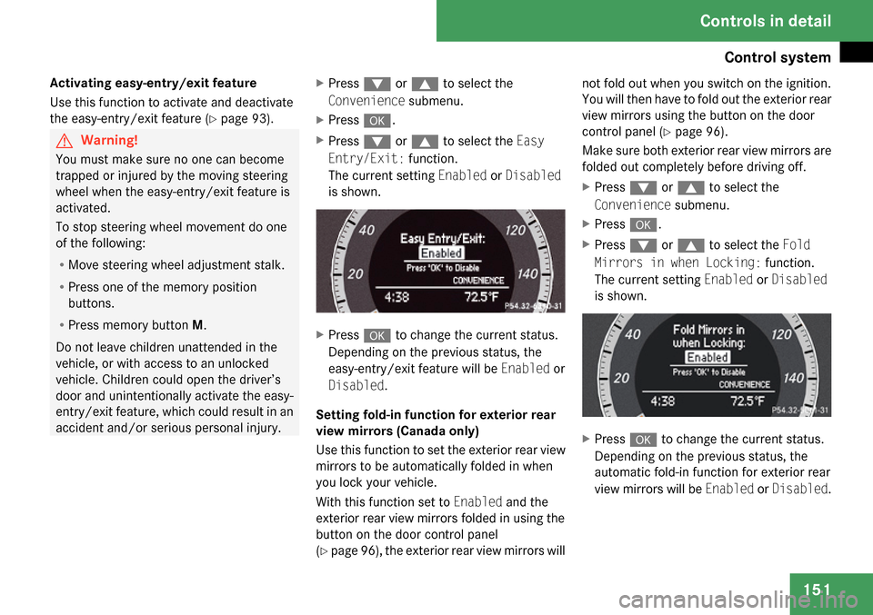 MERCEDES-BENZ C300 4MATIC 2009 W204 Owners Manual 
