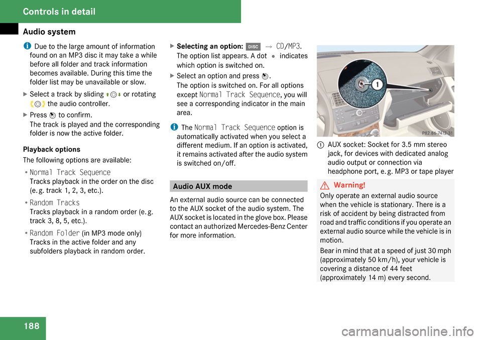MERCEDES-BENZ C300 4MATIC 2009 W204 Owners Manual 