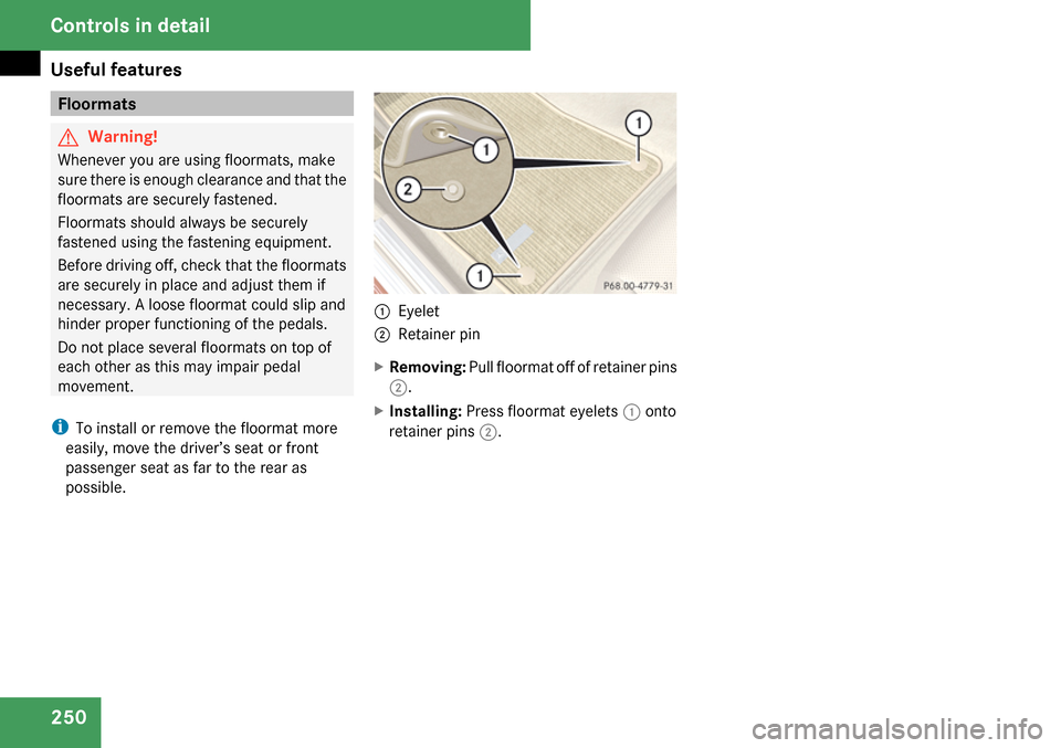 MERCEDES-BENZ C300 4MATIC 2009 W204 Owners Manual 