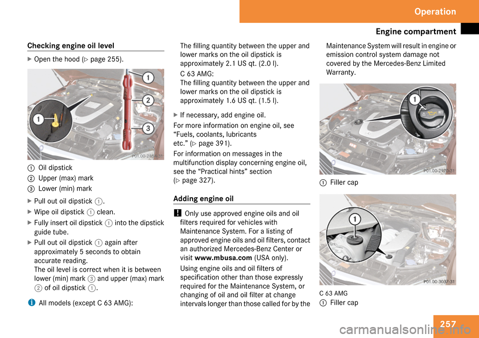 MERCEDES-BENZ C300 4MATIC 2009 W204 Owners Manual 