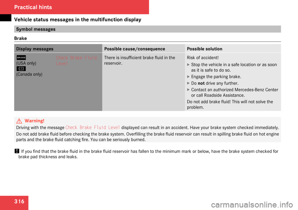 MERCEDES-BENZ C300 4MATIC 2009 W204 Owners Manual 