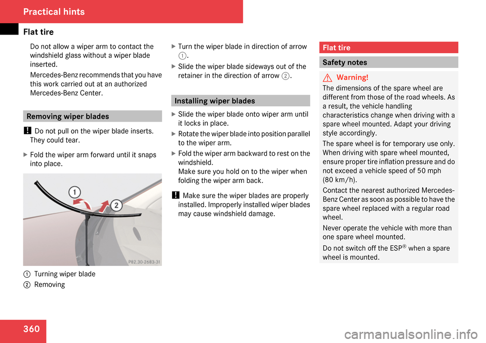 MERCEDES-BENZ C300 4MATIC 2009 W204 Owners Manual 