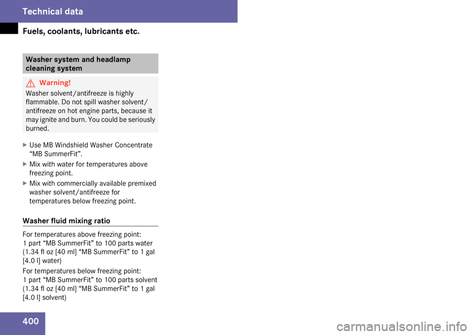 MERCEDES-BENZ C300 4MATIC 2009 W204 Owners Manual 