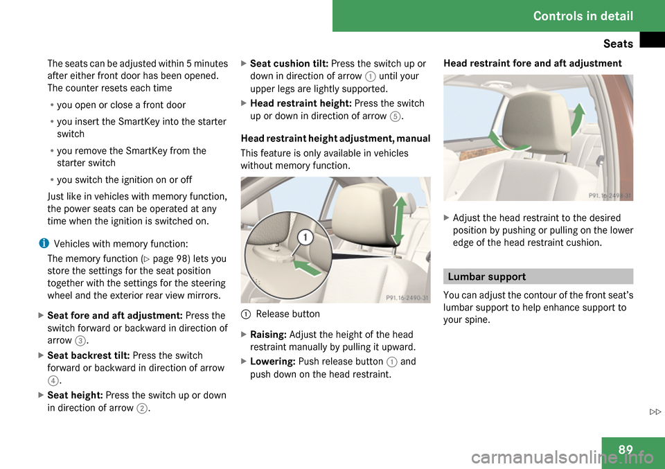 MERCEDES-BENZ C300 4MATIC 2009 W204 Owners Manual 